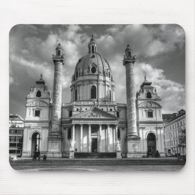 St. Charles's Church, Vienna Mouse Pad (Front)