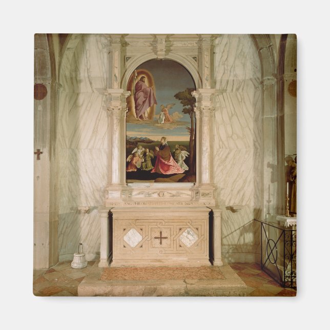 St. Christina Altarpiece Magnet (Front)