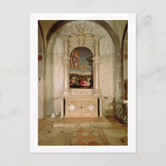 St. Christina Altarpiece Postcard (Front)