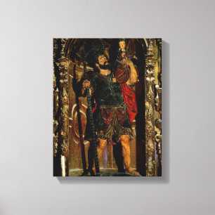 St. Christopher, 1597 Canvas Print