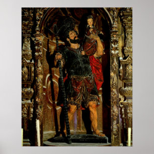 St. Christopher, 1597 Poster