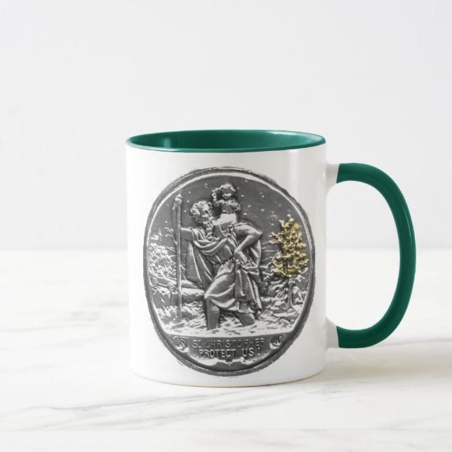St Christopher 1 Mug (Right)