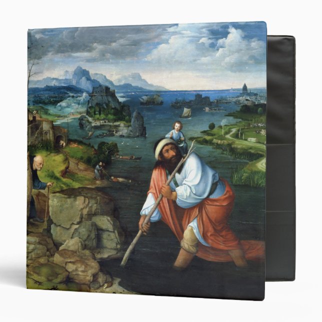 St. Christopher 3 Ring Binder (Front/Inside)