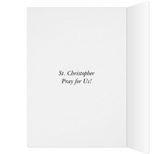 St. Christopher & Christ Child Vacation Travels (Inside (Left))