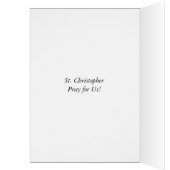 St. Christopher & Christ Child Vacation Travels Cards (Inside (Left))