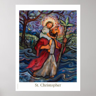 St. Christopher Classroom poster
