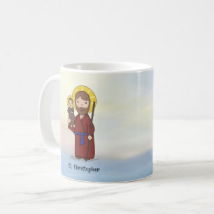 St. Christopher Feast Day Saint Coffee Mug