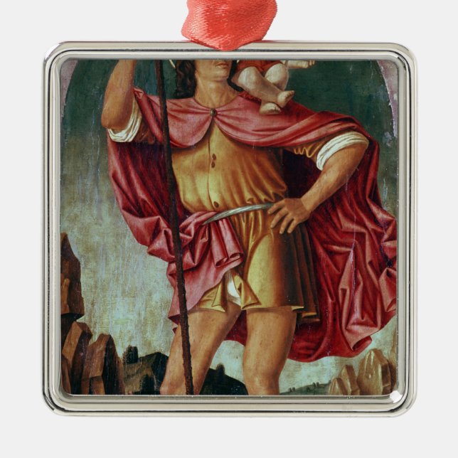 St. Christopher Metal Ornament (Front)