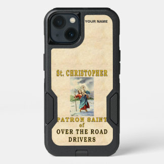 St. CHRISTOPHER (Patron Saint of OTR Drivers) iPhone 13 Case