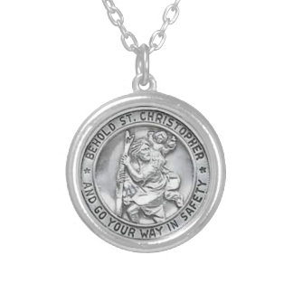 St CHRISTOPHER PENDANT NECKLACE