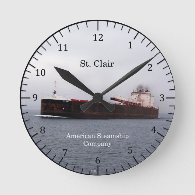 St. Clair clock (Front)
