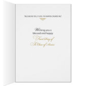 St. Clare of Assisi Feast Day Blessings Cards (Inside (Right))