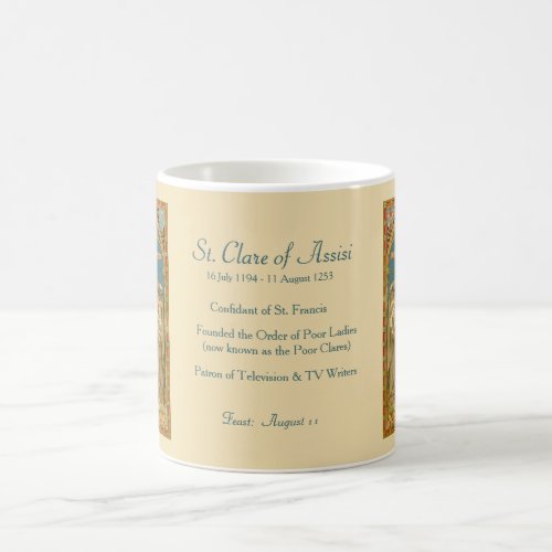 St Clare of Assisi  Nuns SAU27 Coffee Mug 22a