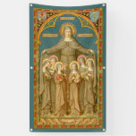 St. Clare of Assisi &amp; Nuns (SAU 027) Banner 1