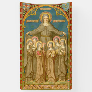 St. Clare of Assisi & Nuns (SAU 027) Banner 2