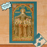 St. Clare of Assisi &amp; Nuns (SAU 027) Jigsaw Puzzle