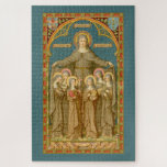 St. Clare of Assisi &amp; Nuns (SAU 027) Jigsaw Puzzle