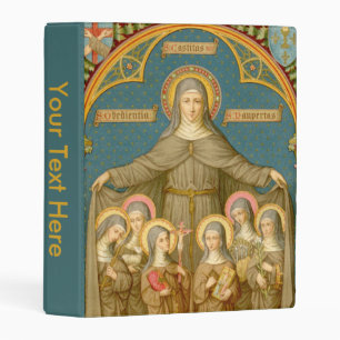 St. Clare of Assisi & Nuns (SAU 027) Mini Binder