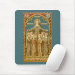 St. Clare of Assisi &amp; Nuns (SAU 027) Mouse Pad