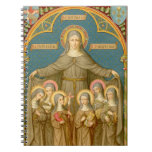 St. Clare of Assisi &amp; Nuns (SAU 027) (Style 1) Notebook