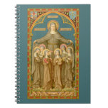 St. Clare of Assisi &amp; Nuns (SAU 027) (Style 2) Notebook