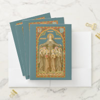 St. Clare of Assisi & Nuns (SAU 027) (Style #2)
