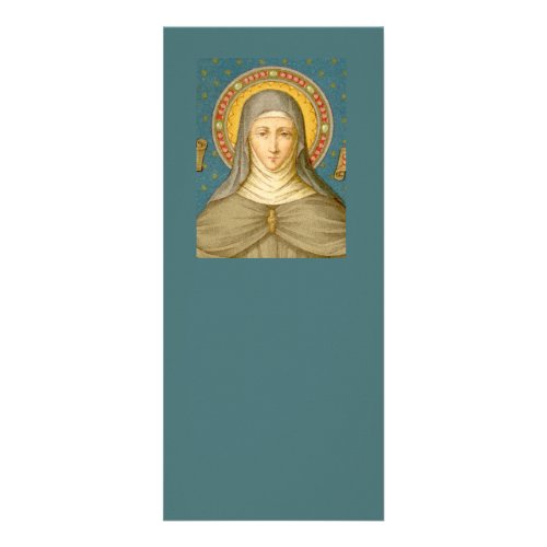 St Clare of Assisi SAU 027 Blank Rack Card 2