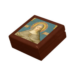 St. Clare of Assisi (SAU 027) Keepsake Box