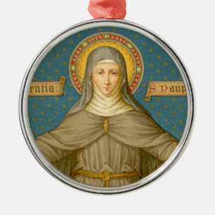 St. Clare of Assisi (SAU 27) Metal Ornament