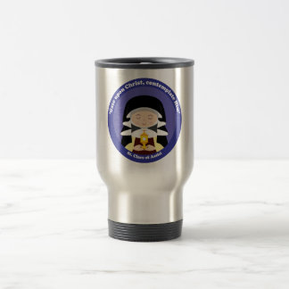 St. Clare of Assisi Travel Mug