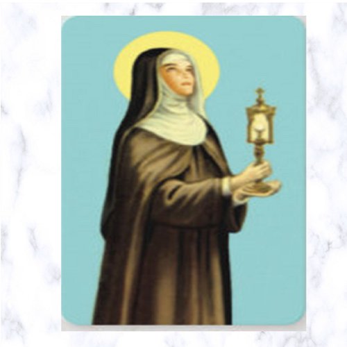 St Clare Prayer Card