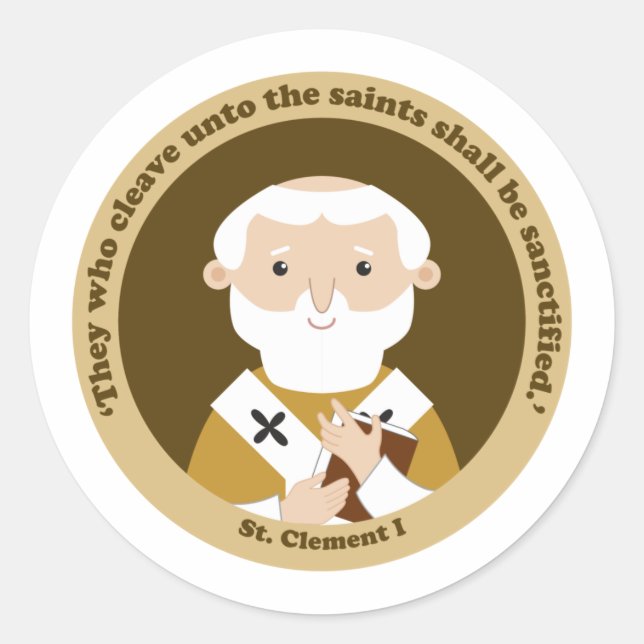 St. Clement I Classic Round Sticker (Front)