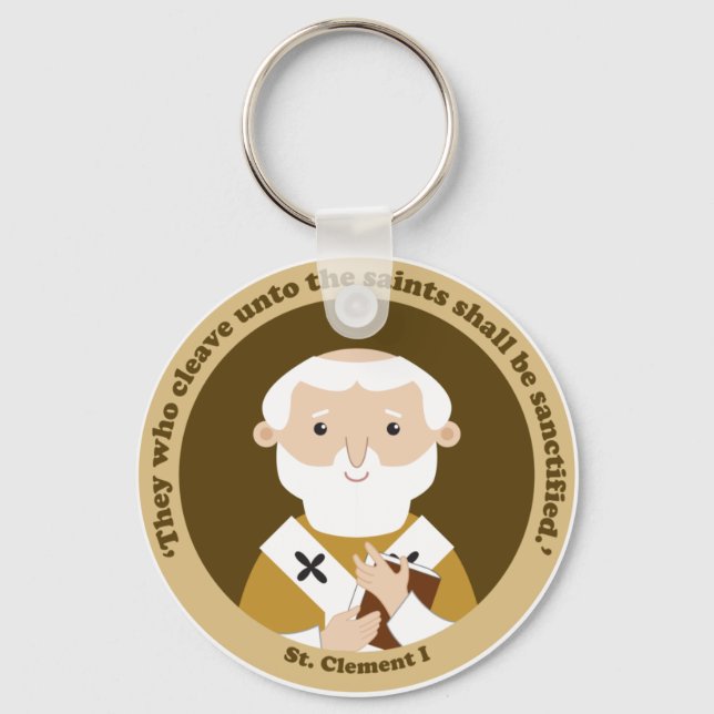 St. Clement I Keychain (Front)