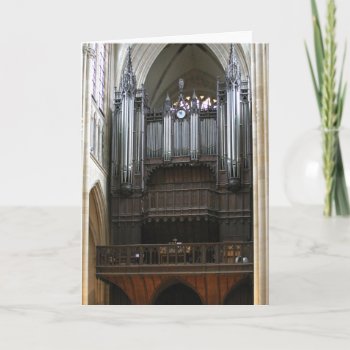St Clotilde Organ  Paris Card by organs at Zazzle
