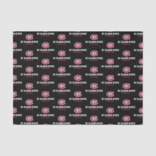 St. Cloud State Huskies Athletic C-Logo Tissue Paper