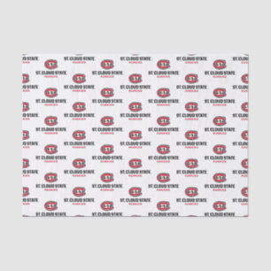 St. Cloud State Huskies Athletic C-Logo Tissue Paper