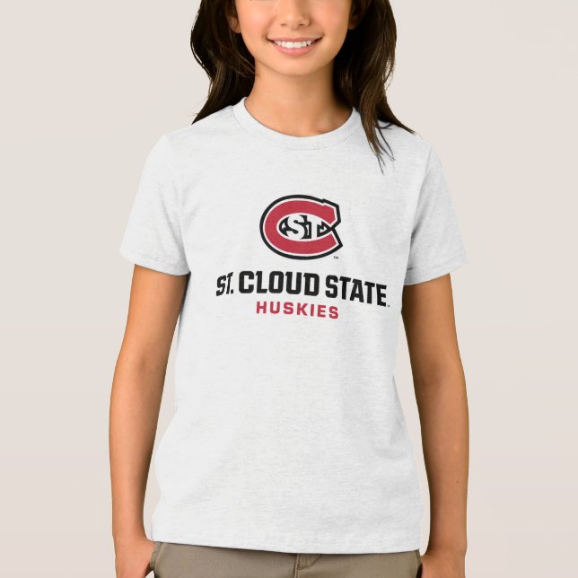 St. Cloud State Huskies Athletic C-Logo Tri-Blend Shirt (Front)