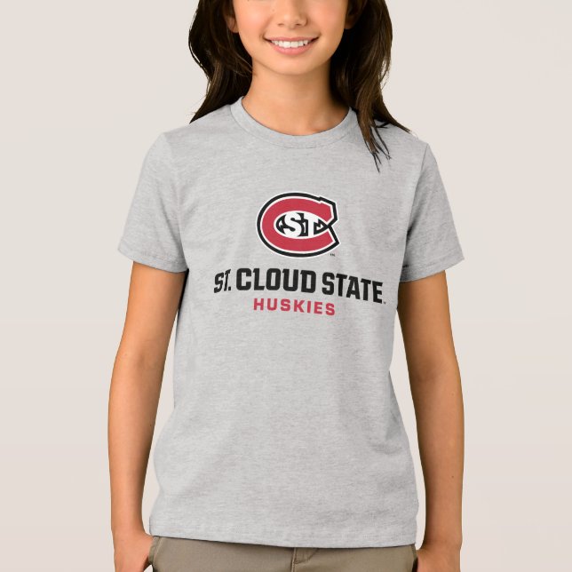 St. Cloud State Huskies Athletic C-Logo Tri-Blend Shirt (Front)