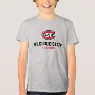 St. Cloud State Huskies Athletic C-Logo Tri-Blend Shirt