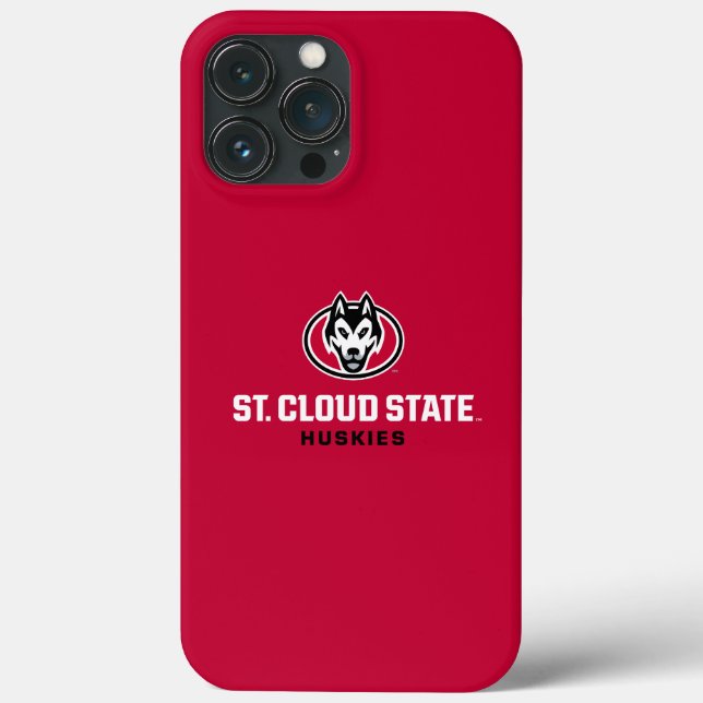 St. Cloud State Huskies Case-Mate iPhone Case (Back)