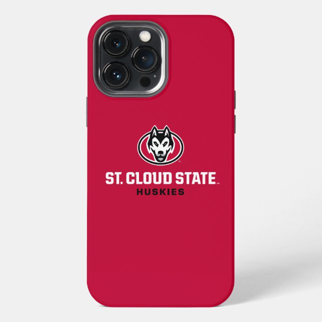 St. Cloud State Huskies Iphone Case (Back)