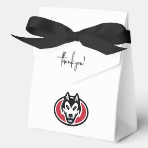 St. Cloud State Huskies Mascot Head Logo Favor Boxes