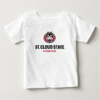 St. Cloud State Huskies Mascot Logo & Text
