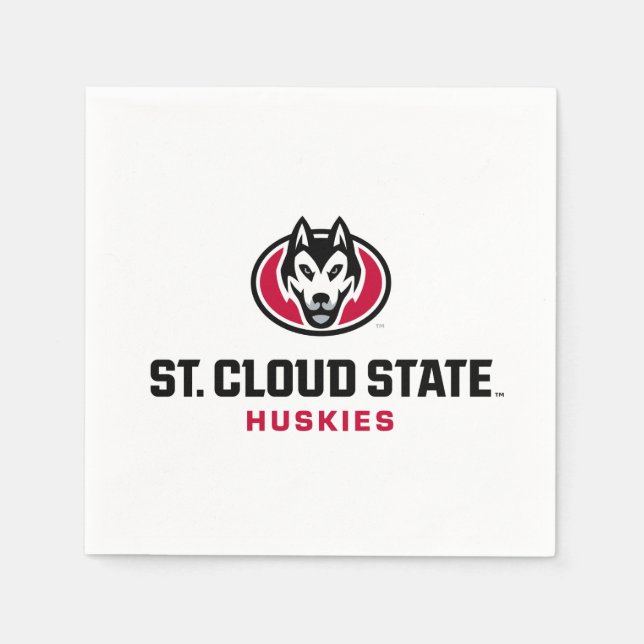 St. Cloud State Huskies Napkins (Front)