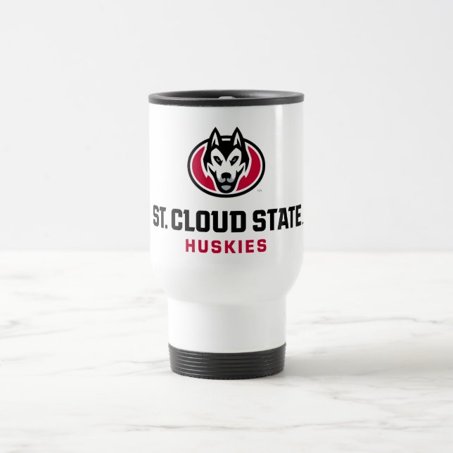 St. Cloud State Huskies Travel Mug (Center)