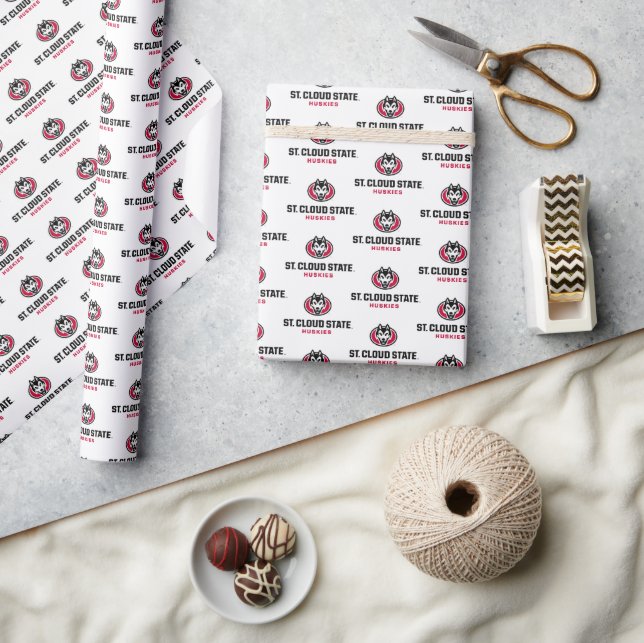 St. Cloud State Huskies Wrapping Paper (Crafts)