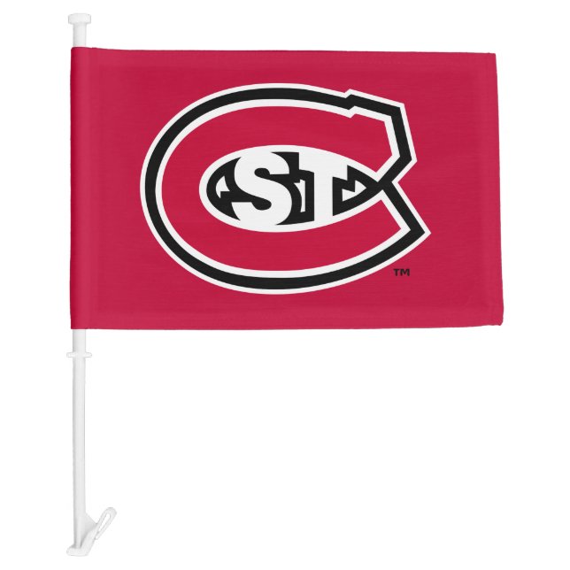 St. Cloud State University C Car Flag (Front)