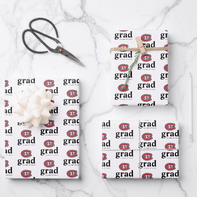St. Cloud State University C Wrapping Paper Sheets (Front)