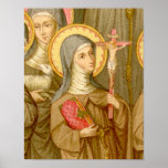 St. Colette of Corbie (SAU 027) 11&quot;x14&quot; only Poster