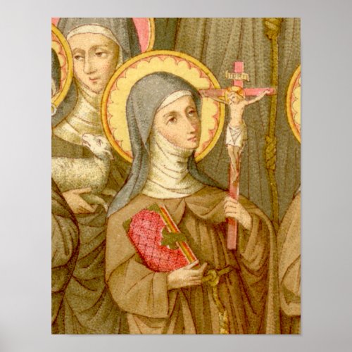 St Colette of Corbie SAU 027 11x14 only Poster